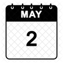 May Calendar  Icon