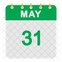 May Calendar  Icon