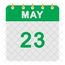 May Calendar  Icon