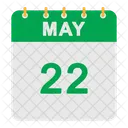 May Calendar  Icon