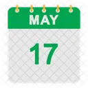 May Calendar  Icon