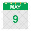 May Calendar  Icon