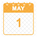 May Calendar  Icon