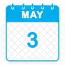May Calendar  Icon