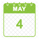 May Calendar  Icon