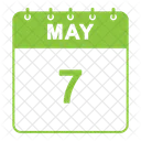 May Calendar  Icon