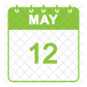May Calendar  Icon