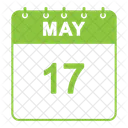 May Calendar  Icon