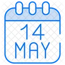 May 14 May Mother Day Icon