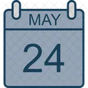 May Calendar Date Icon