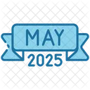 May Calendar Time Icon