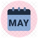 May Summer Month Icon