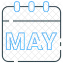 May Summer Month Icon