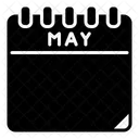 May Calendar Calendar Date Icon
