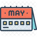 May Month Banner Icon