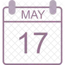 May Calendar Date Icon