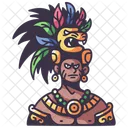 Mexicano Maya Tribal Icono