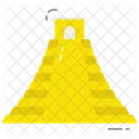 마야 피라미드  아이콘