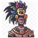 Mexican Mayan Tribal Icon