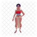 Maya Woman Culture Icon