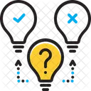 Maybe Right Wrong Icon