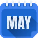 Mayo Mes De Mayo Calendario De Mayo Icono