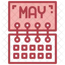 Mes de mayo  Icono