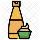 Mayonnaise Bottle Mayonnaise Condiment Icon