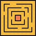 Maze Game Puzzle Icon