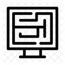 Maze Labyrinth Way Icon