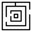 Maze Game Design Icon