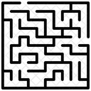 Maze Puzzle Business Challenge Icon