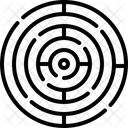 Maze Labyrinth Game Icon