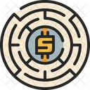Maze Labyrinth Business Icon