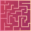Maze Labyrinth Logic Icon