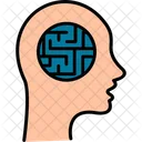 Maze Brain Labyrinth Icon