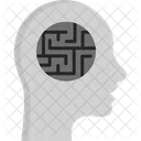 Maze Brain Labyrinth Icon
