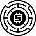 Maze Labyrinth Metaphor Icon