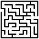 Puzzle Business Challenge Maze Game Icon