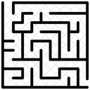 Puzzle Business Challenge Maze Game Icon