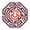 Maze Puzzle Labyrinth Icon