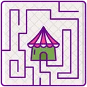 Maze Puzzle Puzzle Game Icône
