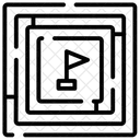 Maze labyrinth  Icon