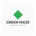 Maze Trademark Maze Insignia Maze Logo Icon
