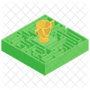 Maze Challenge Labyrinth Icon