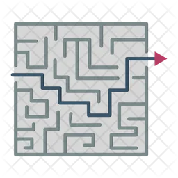 Maze Solution  Icon