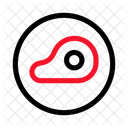 Mazo De Carne Ablandador Cocina Icono