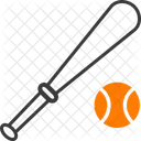 Mazza Da Baseball Sport Gioco Icon