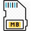 Mb Storage Microchip Icon