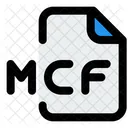 Mcf Datei Audiodatei Audioformat Symbol